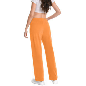 Pantalons de jogging amples pour femmes, pantalons de survêtement évasés avec poches, pantalons d'hiver, service OEM, logo et design personnalisés, prix raisonnable, 2026 - Product Image 2