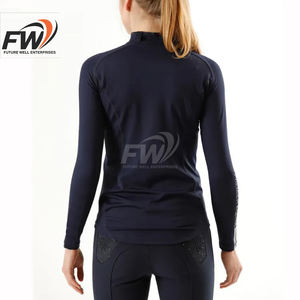 Camisa de Equitación OEM para Entrenamiento Ecuestre, Ropa Deportiva # Camiseta de Manga Corta para Montar a Caballo - Product Image 3