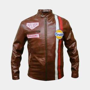 แจ็คเก็ตหนังชายสตีฟแมคควีน - Product Image 4