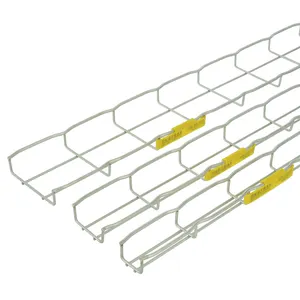 Cable Management CM30 Inox 304, Wire Mesh Cable Tray, Cable Tray Ladder, Perforated Cable Tray From Bestray Vietnam Factory