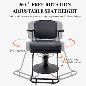 Silla de Peluquería Hidráulica Reclinable para Salón de Belleza, Suministros de <span class=keywords><strong>Barber</strong></span>ía Bojue - Product Image 4