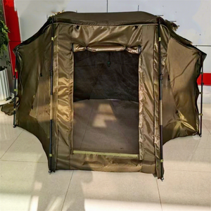 OEM Insist Brolly System Système d'abri pour la pêche à la <span class=keywords><strong>carpe</strong></span> Bivvy 60 "avec perches tempête <span class=keywords><strong>Tente</strong></span> de pêche pour la <span class=keywords><strong>carpe</strong></span> - Product Image 1