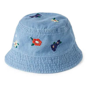 Sombrero de cubo acolchado con sensación acogedora para días fríos y diversión al aire libre Sombrero de cubo de estilo hecho de algodón con acabado lavado - Product Image 2