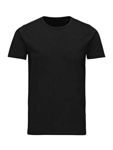 La mejor calidad, venta al por mayor, diseño personalizado, camisetas para hombre, talla grande, línea larga, estampado, 100% algodón, ajuste de punto, Unisex - Product Image 2