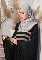 Abaya islamique décontractée élégante Miral 2025 personnalisée pour femmes - Style Dubaï moderne, légère et respirante, couleur et taille personnalisées