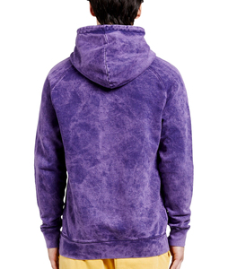 เสื้อฮู้ดผ้าฝ้ายฟอกสีกรดขนแกะ100% สำหรับผู้ชายเสื้อฮู้ดน้ำหนักเบาพิมพ์โลโก้แบบออกแบบได้ตามต้องการ - Product Image 6