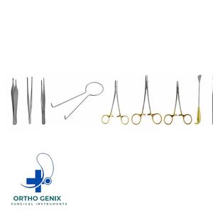 ชุดเครื่องมือผ่าตัดกระดูกและข้อ 36 ชิ้น แบบใช้มือ ทำจากสแตนเลส ORTHO GENIX OG-45 รับประกัน 2 ปี - Product Image 4