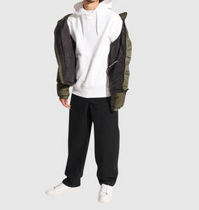 Fabrication sur mesure de sweat-shirts en molleton pour hommes, à épaules tombantes, pull oversize, streetwear, vente en gros d'usine, sweat-shirts d'hiver pour hommes - Product Image 4