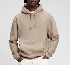 Men's Fashionable Half Zip Button-Up Hoodies & <b>Sweatshirt</b> Winter Nylon/Acrylic Lined Anti-Wrinkle Hot Selling Wholesale - Product Image 1