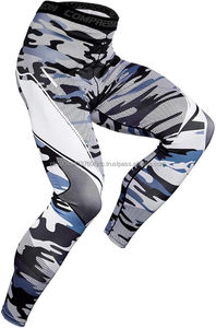 Pantalon de compression unisexe MMA, Leggings de grappling No-Gi, Spats BJJ, Collants légers et respirants en Spandex/Polyester - Product Image 4