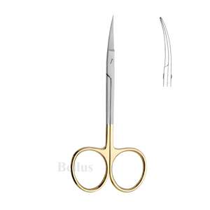 Precio de fábrica Tijeras quirúrgicas Acero inoxidable Tijeras dentales rectas y curvas Instrumentos quirúrgicos médicos de alta calidad - Product Image 1