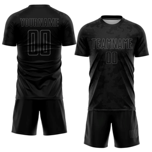Football Training Uniform Set Quick Dry Polyester Jersey <b>Shorts</b> Team Soccer Kit Custom Logo OEM ODM Factory Wholesale - Product Image 4