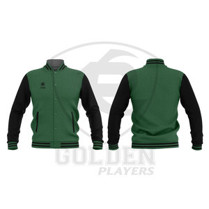 Chaqueta universitaria de lana personalizada 2024 para hombre, abrigo largo con letras estilo béisbol informal bordado de alta calidad - Product Image 4