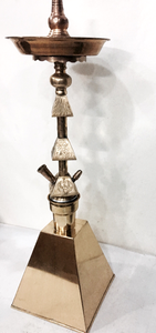 Hot Sale High Quality Egyptian Style Solid Brass Farida Hookah with Accessories for <b>Camping</b> & Party Use - Product Image 2
