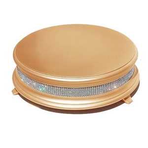 Soporte de madera de una sola capa para servir pastel de frutas de aspecto tradicional, con acabado natural, para decoración de fiestas de cumpleaños y Navidad. - Product Image 6