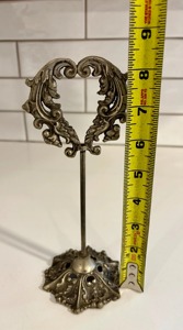 Vintage Style Card Holder Industrial <b>Metal</b> Display Stand for Menus Table Number Party Events Restaurants Office and Home Decor - Product Image 4