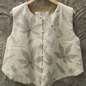 ECO <b>PRINT</b> OUTER Quilting FOR WOMAN - Product Image 1