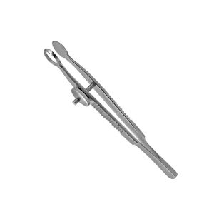 Pinzas para Chalazión de Acero Inoxidable de 100 mm, Instrumento Quirúrgico Oftálmico, Acabado Mate, Pinzas para Chalazión para Cirugía Ocular - Product Image 1