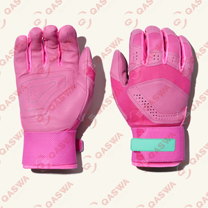 Vente chaude sur mesure couleur blanche Baseball Softball frappeur gants de sport Baseball Softball entraînement gants de protection pour les mains - Product Image 6