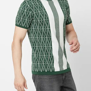 Camiseta de algodón 100% de alta calidad con cuello redondo para hombre, Camiseta ajustada de moda con estilo de alta calidad para hombre - Product Image 4