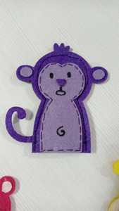 Títeres de Dedo de Fieltro con Tema de Tigre Hechos a Medida, Ideales para Tiendas de Manualidades Infantiles y Tiendas de Juguetes para Niños para su Reventa - Product Image 4