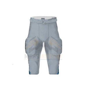 ชุดเครื่องแบบอเมริกันฟุตบอลสำหรับผู้ใหญ่ผ้าโพลีเอสเตอร์100% ใส่ได้ทั้งชายหญิงผ้าแห้งเร็วสั่งพิมพ์ลายแบบอเมริกัน - Product Image 6