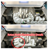 Machine automatique de remplissage, d'emballage, de comptage, de bouchage et d'étiquetage de bonbons gélifiés en bouteille