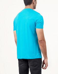 Camiseta de algodón 100% de alta calidad para hombre, Camiseta holgada con logotipos bordados o serigrafiados personalizados, camiseta transpirable para hombre - Product Image 3