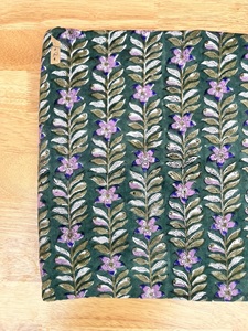 ชุดเดรสผ้าบริสุทธิ์พิมพ์ลายดอกไม้ล้วนๆงาน100% - Product Image 3