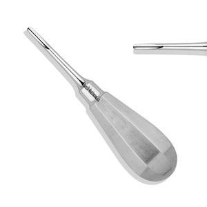 Elevador de raíz de acero inoxidable curvo de 3,5mm de alta calidad #41 Extracción manual de dientes Instrumento oral Instrumentos quirúrgicos dentales - Product Image 6