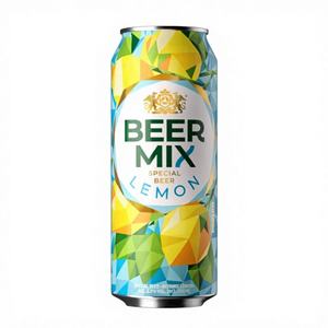 Cerveza Híbrida con Limón Cocktail Beermix, Lata Ligera de 0.5L, 2.5% ABV, Fresca - Product Image 1