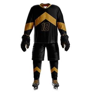 Ropa de hockey sobre hielo de invierno superventas, conjunto completo personalizado, uniforme, ropa de hockey de calidad premium - Product Image 5