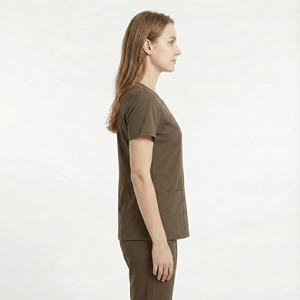 Breathable Soft Fabric Medical Scrubs Women Nursing Uniform <b>Set</b> Hospital <b>Doctor</b> Dental Clinic Suits Elastic Waistband Scrub <b>Sets</b> - Product Image 3