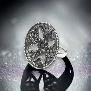 Anello regolabile anelli da uomo ossidati fatti a mano gioielli personalizzati collezione in argento sterling 925 per gioielli moda donna