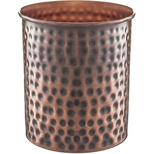 Porte-cuillère en cuivre fait à la main, repose-cuillère de cuisine, accessoires ustensiles de cuisine, porte-cuillère pour taille personnalisée - Product Image 1