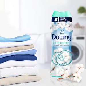 Perles de parfum pour le linge Downy Cool Cotton, 24 oz, perles de parfum pour le linge, fraîcheur longue durée - Product Image 5