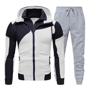 Customized Breathable Printed Winter <b>Men's</b> Tracksuit for Jogging Sporty Style Wholesale - Product Image 3