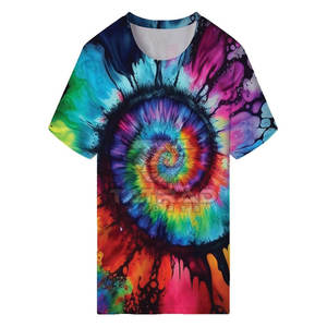 Camiseta de Lona de Manga Corta con Cuello Redondo, Sublimación de Color Sólido Personalizada al por Mayor, Transpirable, Ecológica, de Secado Rápido, 100% Poliéster para Hombre - Product Image 2