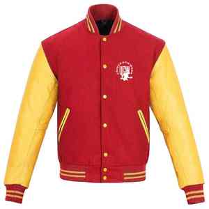 Chaqueta de béisbol de algodón para hombre, logo personalizado, venta al por mayor, 2022 - Product Image 1