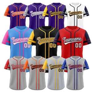 Custom Name Number Baseball Jerseys Sports Uniform for Men Women Youth Sportswear Exclusive Baseball Jersey Design - Product Image 3