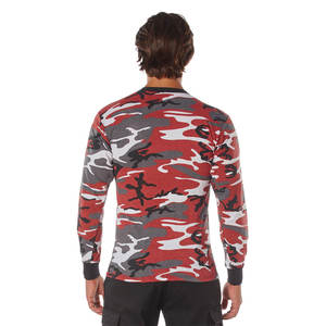 Sudadera de Hombre con Cuello Redondo, Estilo Camuflaje, Personalizada, en Oferta, con Mangas Completas y Ribete - Product Image 3