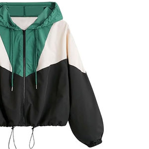 Nueva chaqueta impermeable de moda para mujer, cortavientos rojo ligero, paquete de nailon, ropa activa capaz, chaqueta para exteriores para mujer, chaqueta - Product Image 2