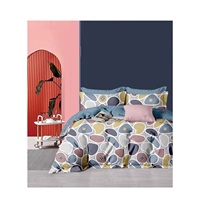 Meilleure vente 200TC 100% coton hôtel drap de lit lin qualité supérieure dernière conception imprimé gris usage domestique-disponible roi reine