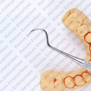 Détartreur dentaire en acier inoxydable réutilisable à prix compétitif OEM ODM Source d'alimentation manuelle Instruments dentaires à faible quantité minimale de commande - Product Image 3