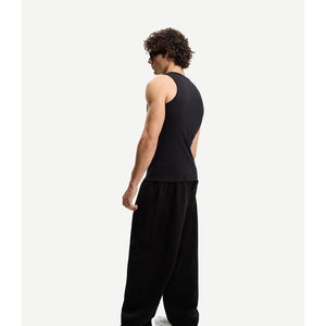 Chaleco de punto acanalado sin mangas para hombre, estilo casual, a la moda, transpirable, para correr, yoga, de secado rápido, OEM, venta al por mayor 2026 - Product Image 4