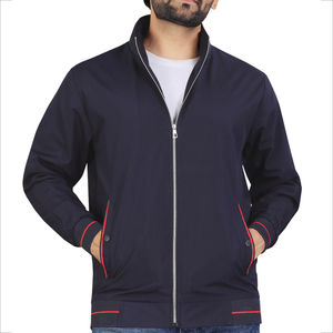 Chaqueta Bomber NURAK SPORTS para Hombre - Cierre de Cremallera, Color Sólido, Resistente al Viento, Estilo Casual, Preparada para el Invierno, Compra al por Mayor 2026 - Product Image 1