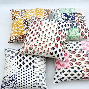 Housses de coussin de luxe 100% coton doux au toucher lavable à la main avec logo personnalisé unique pour une décoration élégante de la maison - Product Image 1