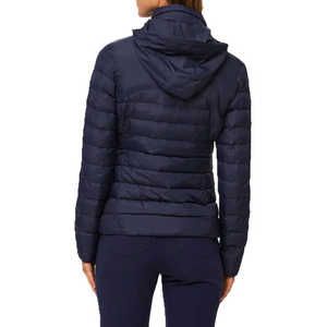 Abrigo acolchado ligero y cálido para mujer, chaqueta cortavientos tejida para mujer, abrigo de invierno, MOQ bajo, parches personalizados, abrigos y chaquetas para mujer - Product Image 2