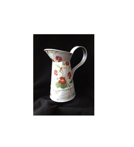 Beautifully Handcrafted Premium Quality <b>Iron</b> Galvanized <b>Water</b> Can Multicolor Enamel Work 1.5L Capacity for Indoor/outdoor Garden - Product Image 4