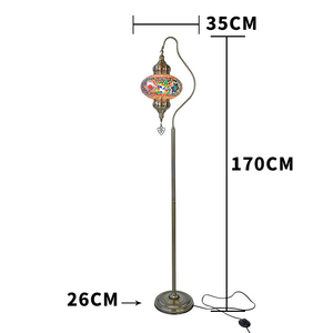 Lámpara de pie de <span class=keywords><strong>cisne</strong></span> turco, iluminación exótica para sala de estar, dormitorio, sofá, hotel, casa de huéspedes y <span class=keywords><strong>restaurante</strong></span> - Product Image 3